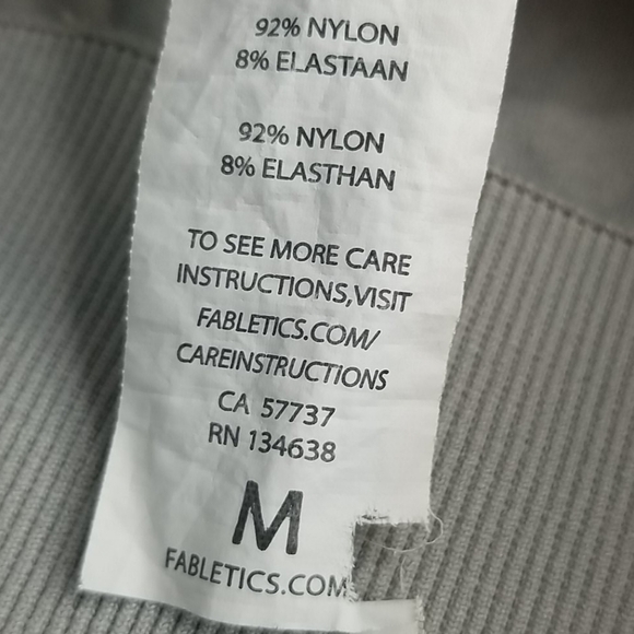 Fabletics Seamless High Waisted Capri Leggings M - Picture 8 of 12